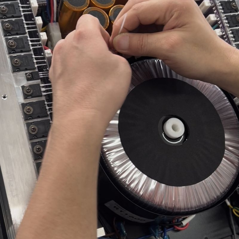 Advanced Domc Jk-600 Dual-Channel Power Amplifier Engineered for Enhanced Hi-Fi Audio Quality, Stable Power Output for