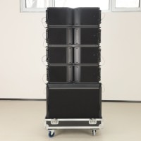 Domc Ka210 Passive Professional 10-Inch Line Array Domc/OEM 110° Vertical Dispersion, Multi-Scenario Professional Au