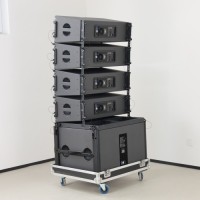 Ka212 12-Inch Active Line Array Speaker System for Large Medium Small Mobile Performance Theater Auditorium Performing A