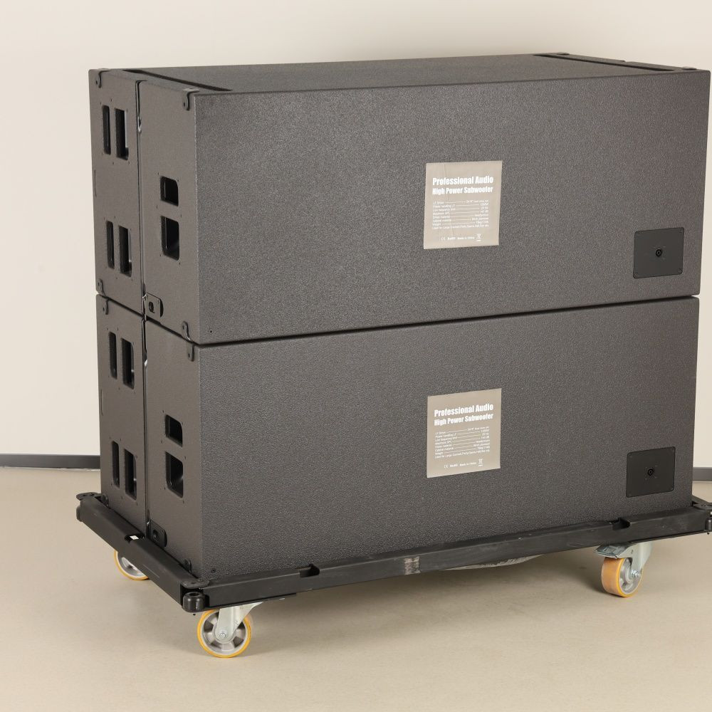 Domc Ks28 Bass-Reflex Subwoofer 143dB 2×18" Drivers OEM/ODM Available for PRO Audio