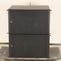 Single 18-inch Line Array Subwoofer - Compatible with Single 10-inch Line Array Speaker, Dual-purpose for Suspension &
