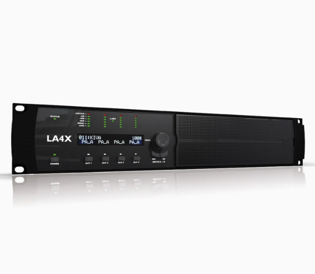 La4X Professional 4 Channel 1000W DSP Power Amplifier