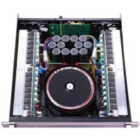Domc Mc-1800 Advanced Two-Channel Pure Power Amplifier 1700W*2/3400W Bridged <0.1% Thd for Large Venue Stage Superior S