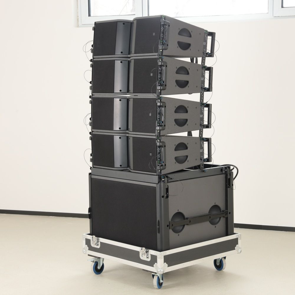 Domc Ka208  PRO-Grade Passive Line Array System for Live Performances, Theaters, Auditoriums and Bars